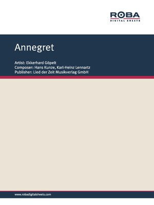 cover image of Annegret